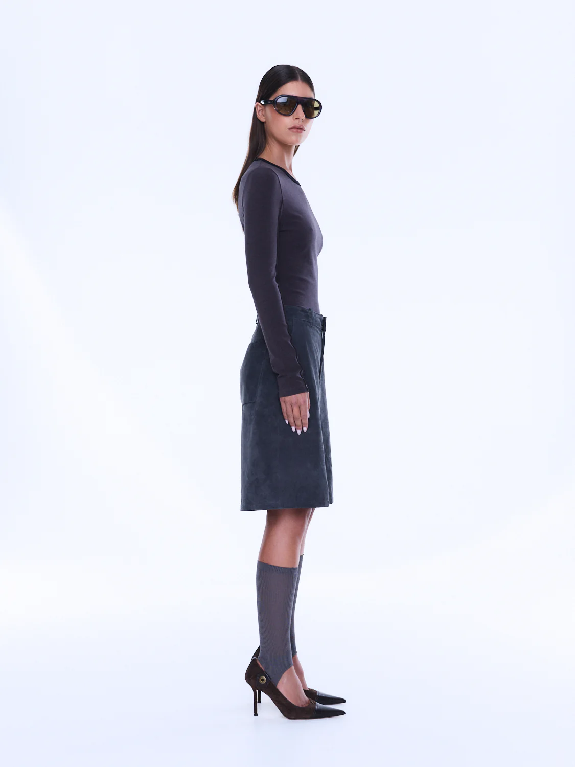 ENA SUEDE SHORT - Image 3