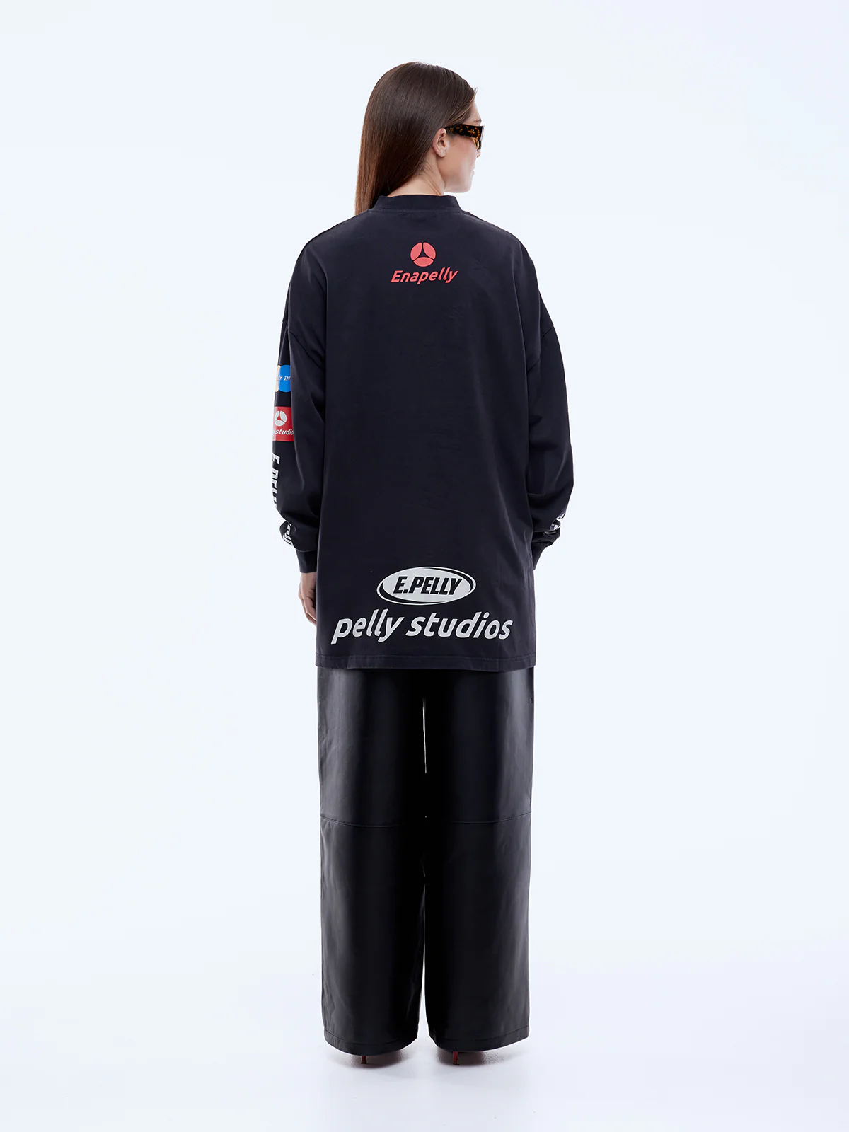 EP BADGE LONG SLEEVE TEE DRESS - Image 4