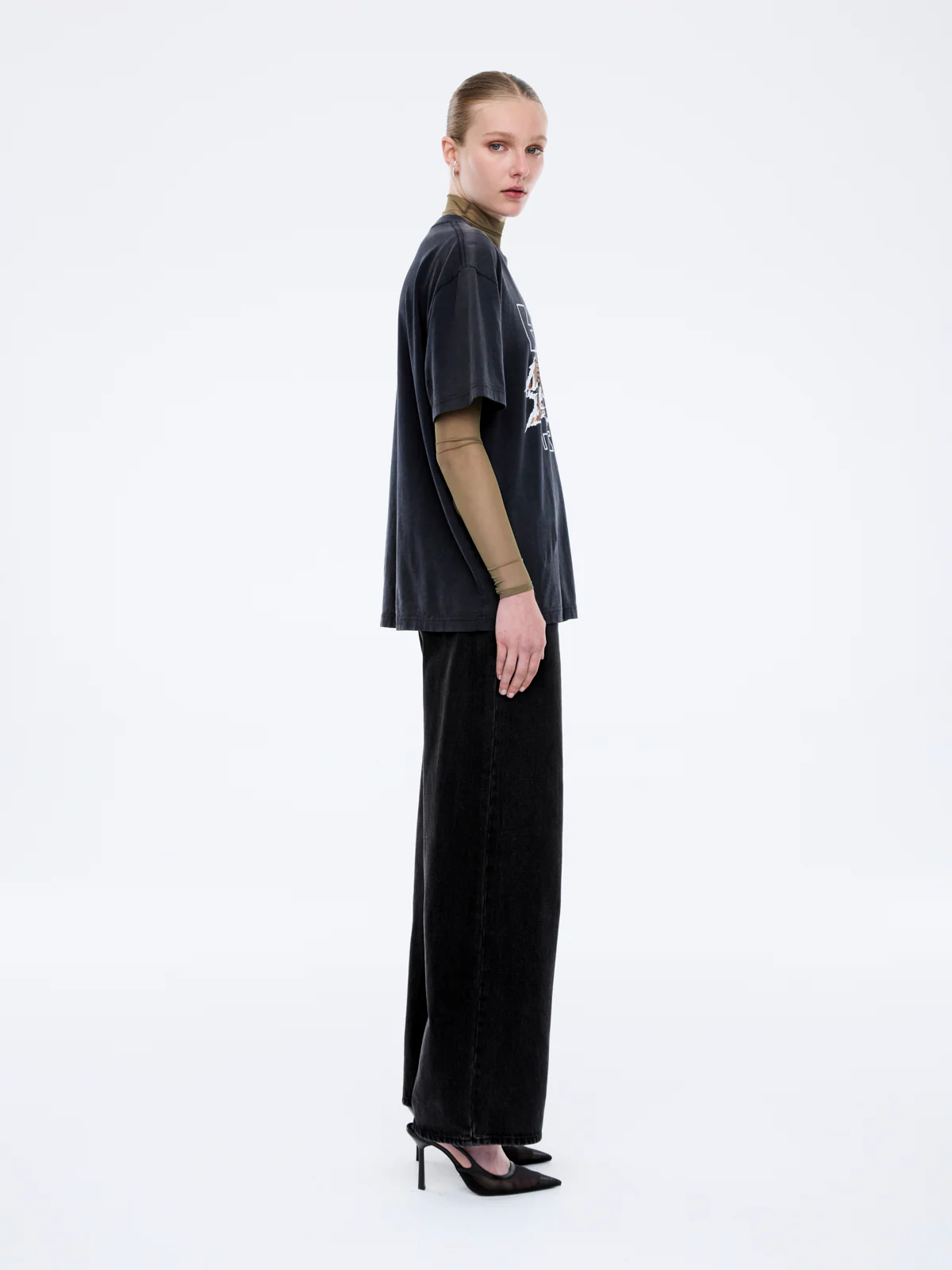 Jessie Oversized Tee Tigers Eye - Image 4