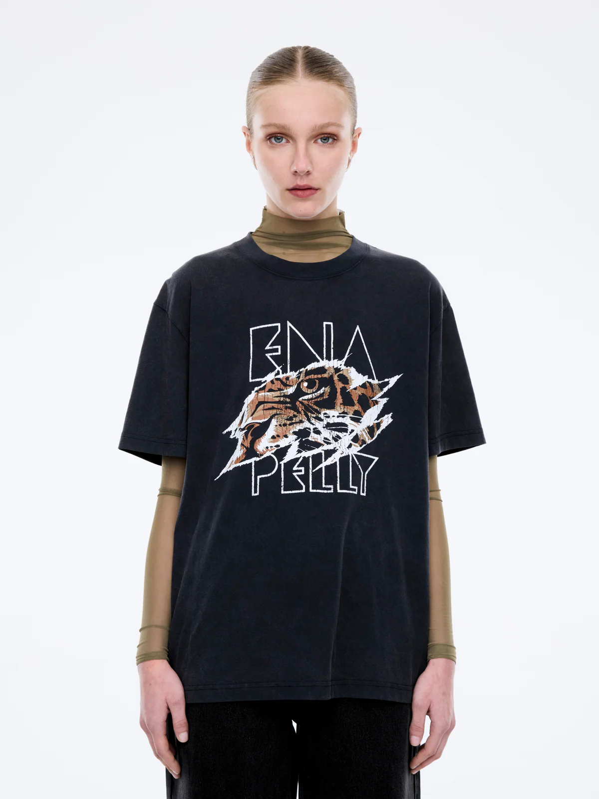 Jessie Oversized Tee Tigers Eye - Image 6