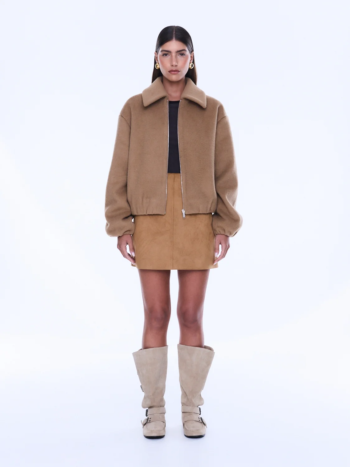 MAEVE WOOL BLEND BOMBER - Image 6