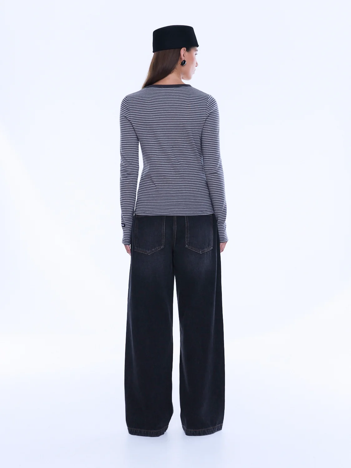 PIPER LONG SLEEVE STRIPE TOP - Image 4
