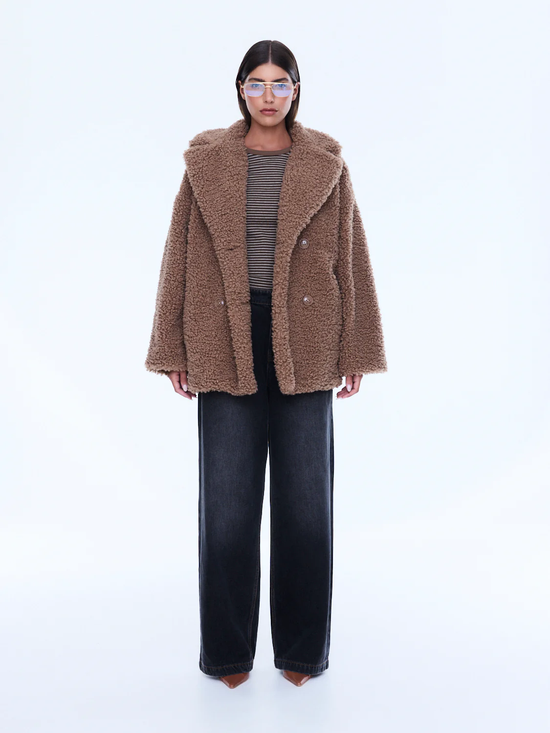 QUINN FAUX FUR ROBE - Image 6