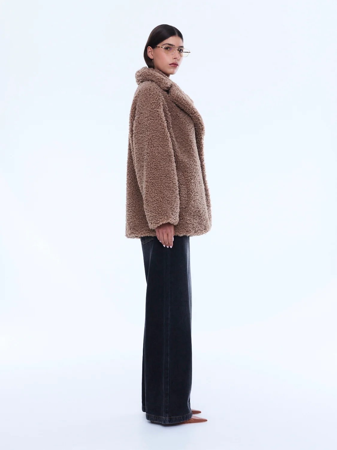 QUINN FAUX FUR ROBE - Image 7