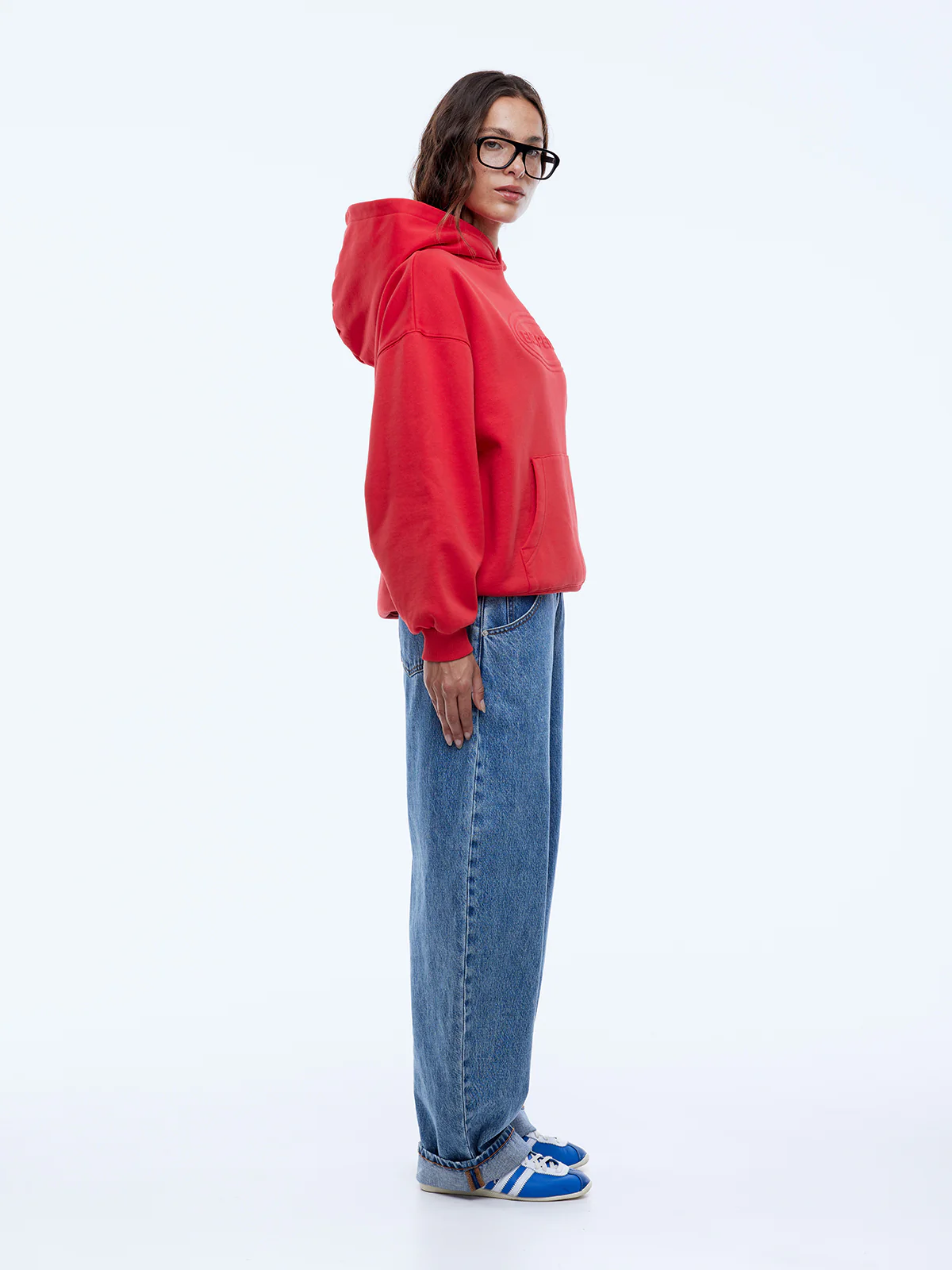 WASHED DEBOSSED HOODIE - Image 3