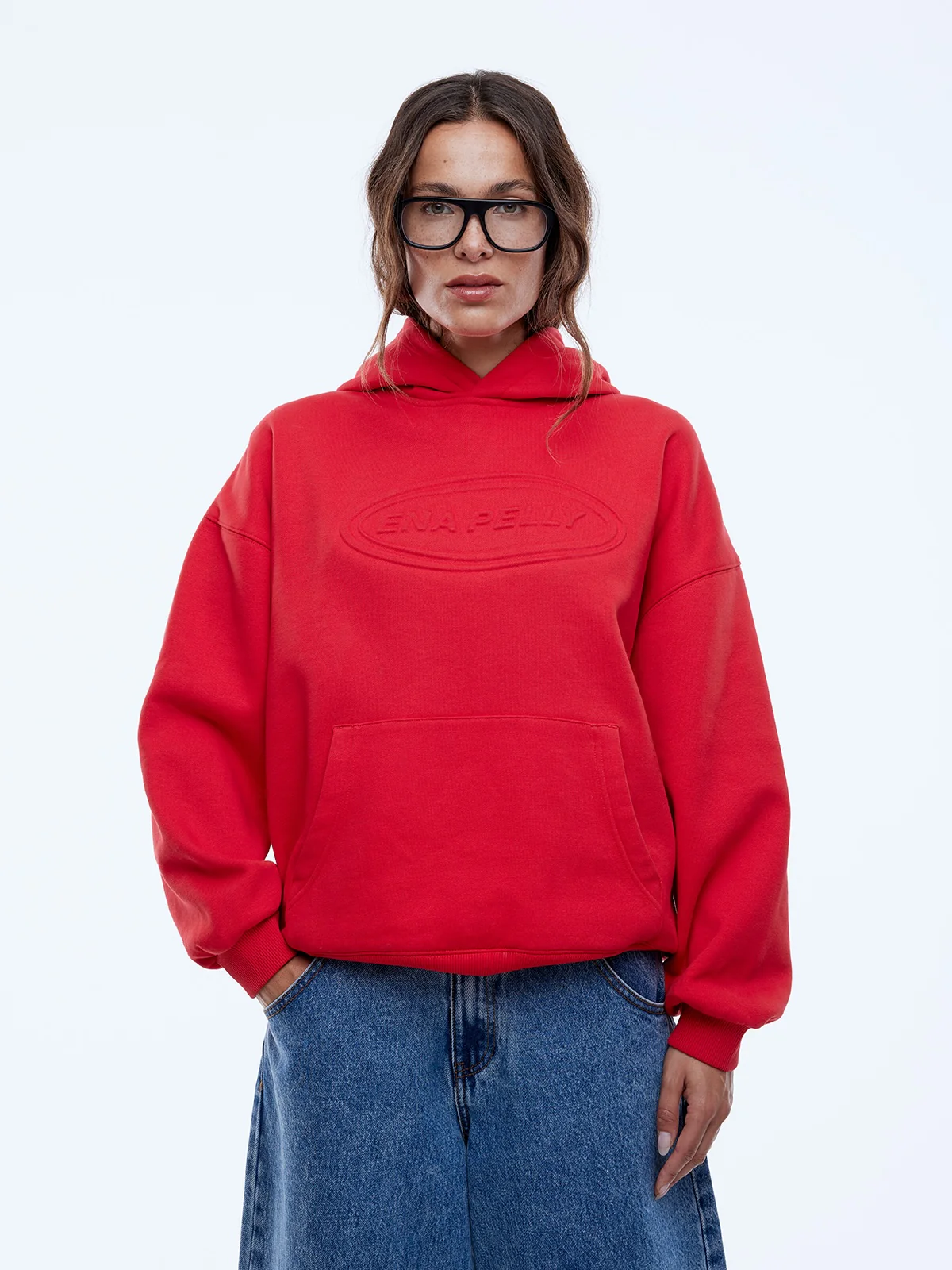 WASHED DEBOSSED HOODIE - Image 5